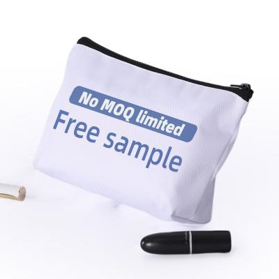 China Fashion Wholesale Professional  Custom Zipper  Cosmetic Make up Bag  Pouch bags for sale