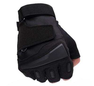 China Hot Sale Unisex Half Finger Gym Workout Breathable Fitness Gloves With Wrist Wrap for sale