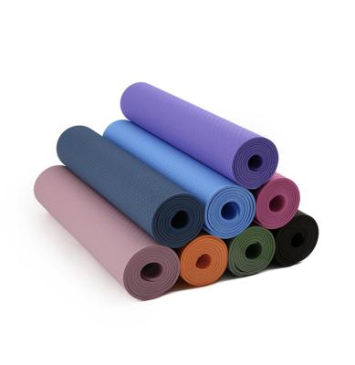 China Hot sale exercise custom design dropshipping non slip eco-friendly kids yoga and pilates gym exercise mat for sale