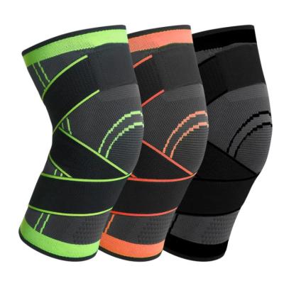 China Wholesale Sports Workout Breathable Honeycomb Comfortable Elastic Knee Preotector Pads for sale