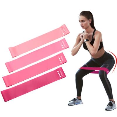 China Custom Printing Band Fitness Stretch Resistance Band Loop Band For Yoga Wholesale for sale