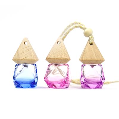 China Personal Care Wholesale Colorful Mini Glass Perfume Bottle For Air Refreshing,Car Perfume Bottle Diffuser 5ml for sale