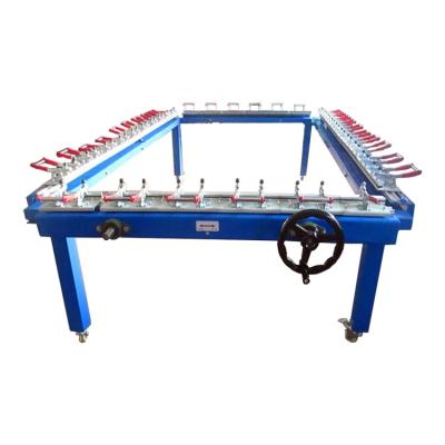 China YZ Series Pneumatic Screen Mesh Stretching Machines Mesh Screen Stretcher Stretching Machine for sale