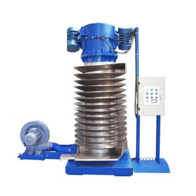 China Vibrating Conveyor Vertical Industrial Screw Conveyor Food Grade Spiral Elevator Dry Spiral Elevator for sale