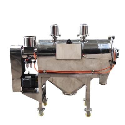 China Fine Powder Separator Vibrating Screening Machine Centrifugal Sifter Horizontal Airflow Vibrating Screen à venda