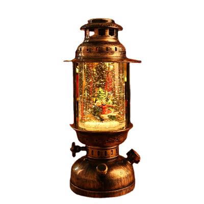 China Portable Lamp Ski Scenes For Indoor Office Table Decoration Newest Design Retro Gifts Vintage Home Or Party Decoration for sale