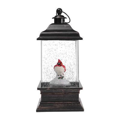 China 2022 New Decoration Light Factory Resin Crafts Home Decor Water Lamp Pot Snow Wind Lamp for sale