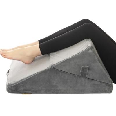 China Memory Back Support Adjustable Folding Memory Foam Bed Wedge Pillow for sale