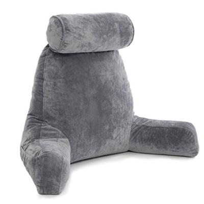 China Memory Bedrest Reading Pillow with Neck Support for sale