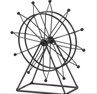 China Nordic Nordic Home Decoration Ferris Sky Wheel Metal Crafts for sale