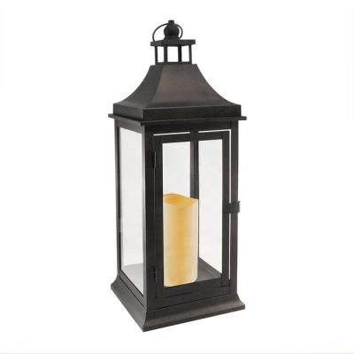 China Handcrafted home decor in classic Chester silhouette Features a gently curved top and rounded handle lantern for sale