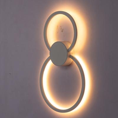 China Morden Indoor Morden Simple Nice Design Long Arm White Light Metal Bedside Led Wall Lamp Light For Attic for sale