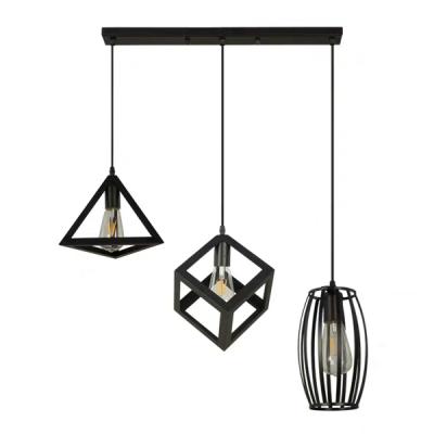 China China Residential Modern Pendent Lobby Lighting Metal Iron Shade Chandelier Pendant Light for sale