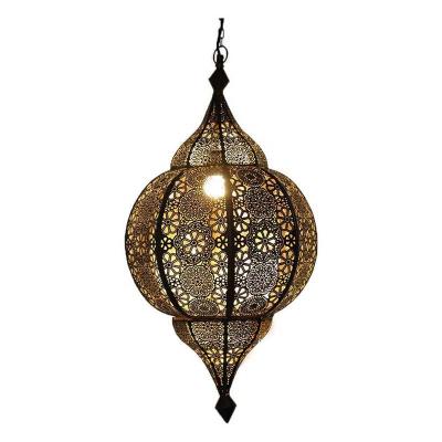 China Moroccan Ceiling Hanging Lamp Manufacturer Home Decoration Moroccan Lantern Lamp for Wedding for sale