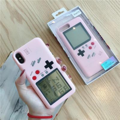 China Retro Game Phone Case European Promotional Custom Hard PC Case Gift Logo Cover Device For Mobile Phone for sale