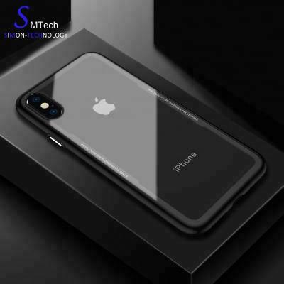 China Luxury Silicone TPU Shockproof Bumper Protective Cell Phone Bumper Tempered Glass Case For iPhone X, For iPhone Xs Max Case Covers for sale