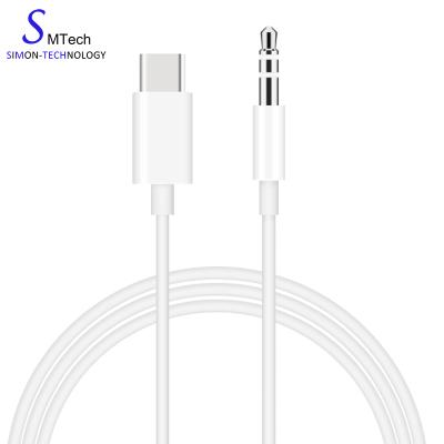 China Type soft C to male aux. 3.5mm Audio Jack Adapter USB C to Aux Cable. 3.5mm Extension Cord Male Audio Stereo Car Earphone for sale