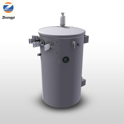 China Power Distribution System 25kva 37.5kva 50kva Single Phase Pole Mounted Transformer 75kva 250kva , Single Phase High Voltage Distribution Transformer 100kva for sale