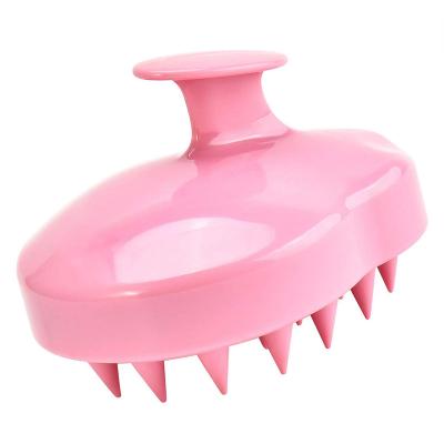 China Logo Soft Silicone Shampoo Care Hair Scalp Massager Waterproof Private Brush for Women and Men for sale