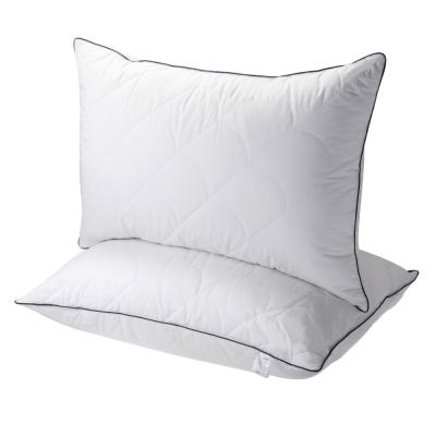 China Anti-Apnea Luxury Hotel Polyester Microfiber Stuffing Pillow Cheap Wholesale Bed Pillows for sale