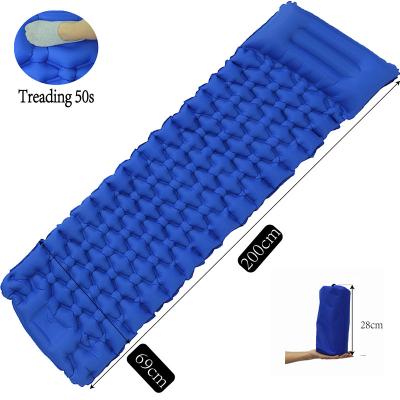 China New Ultralight TPU Sleep Pad Camping Enumeration Mattress Sleep Pad Inflatable Air Mattress for sale