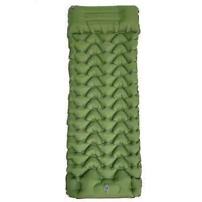 China TPU Manufacturer Supply Air Mattress Inflatable Pillow Top Beach Mat Camping Pad for sale