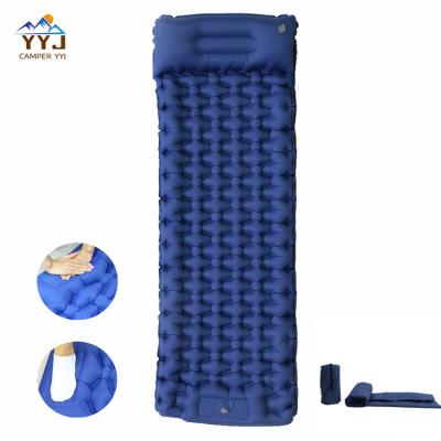 China TPU Supplier Professional Picnic Mat Waterproof Air Camping Pillow Self-Inflating Sleeping Pad for sale