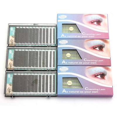 China natural charming eyelash paper packaging box with window for sale