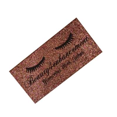 China custom faux eyelash gift box Luxury 3D glitter lash box  mink blink lash box for sale