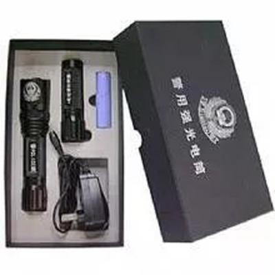 China bespoke flashlight  packaging gift box electric torch rigid box luxury gift box for sale