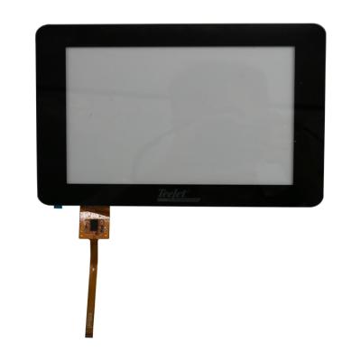 China Smart Touch Customized Size 6 / 7 / 8 Inch IIC Interface Capacitive Touch Panels for sale