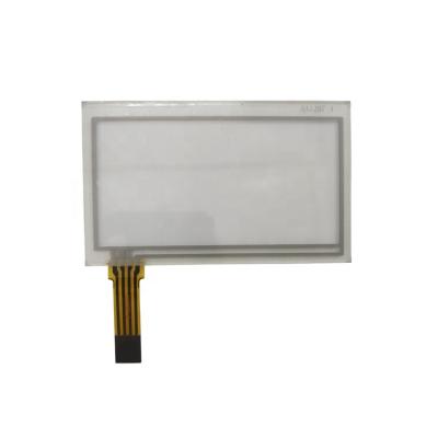 China Smart Touch Resistive Touch Screen Panel With Glass Framed Film For Security POS Medical Home Automation for sale