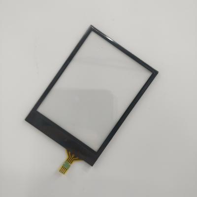 China Smart Touch 54mm*83mm Touch Screen Monitor 3.5 Inch Black Resistive Industrial Touch Glass Panels for sale