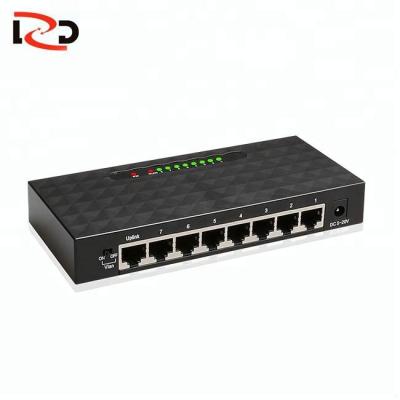 China Power and Data Transmit LZD 8 Port Enterprise POE Network Switch for sale