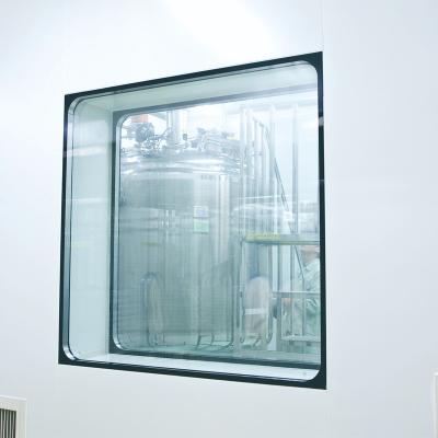 China Farms Pharmaceutical Modular Cleanroom Aluminum Window for sale