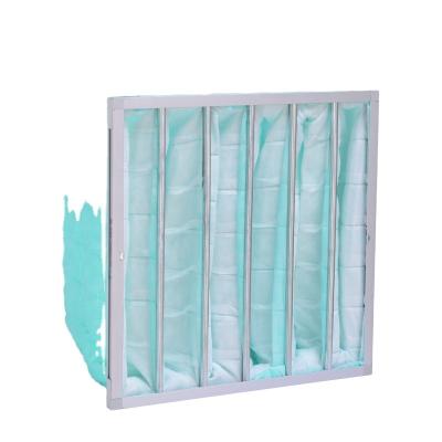 China Small Resistance HVAC F9 Effect Plastic Medium Efficiency Filter Medium Air Filter For Construction Work Lab Workshop for sale