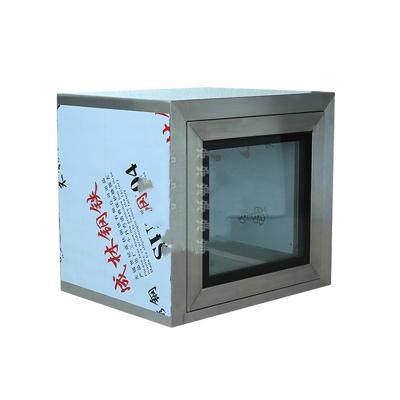 China 100 Lab / Lab Clean Room 304 Steel Transfers Through Window With Dust Free Clean Box Included Customization for sale