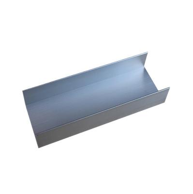 China 100 Groove Frame Aluminum Material With Aluminum Strip U-groove Purification Hospital Cleanroom Ledge for sale