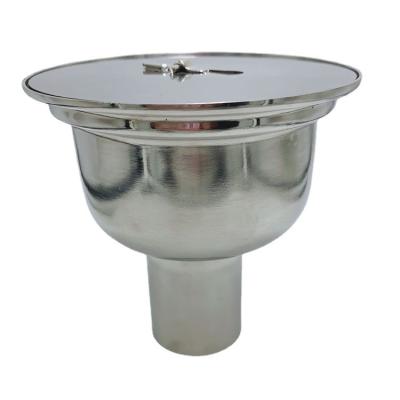 China Food Sanitary Antirust Clean Pharmaceutical Factory Floor Drain Industrial 304 Stainless Steel Insect Proof Workshop Liquid Stopper Drain for sale