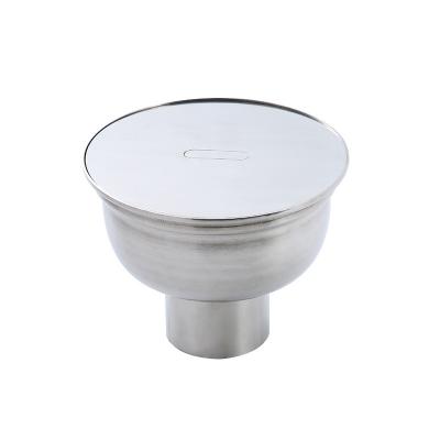 China Factory Floor Drain Stainless Steel 304 Clean Floor Drain Pharmaceutical Antirust Liquid Plug Grate Polishing Sanitary Drainage for sale