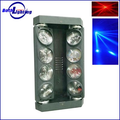 China Thousands of Models Changing Colors Good Quality Double Array 8X10W White Color Led Moving Head Spider DMX Light Led Moving Head Beam Light DJ Led Beam Light spider for sale