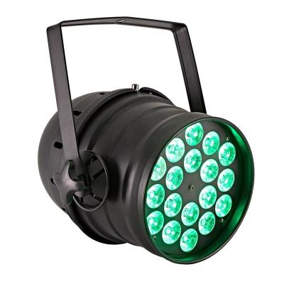 China led par can light dmx512 18x15w RGBWA par light 220 x 260 x 280 mm for sale