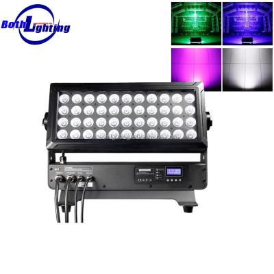 China Aluminum Led Wash Light IP65 Waterproof 44X10W RGBW Led Wall Washer Light for sale