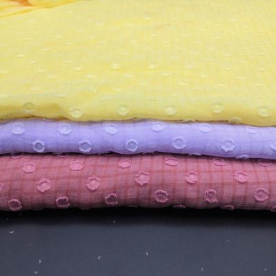 China Breathable Best Selling Hi-Multi 100% Polyester Chiffon Stitch Jacquard Fabric for sale