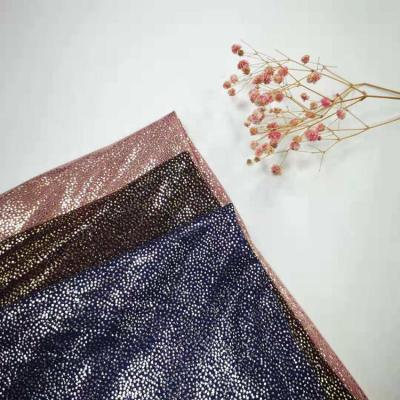 China Breathable Power Mesh French Spandex Polyester F-779 Tulle Lace Foil Print Fabric For Cloth And Decoration for sale