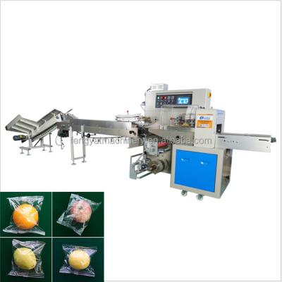 China Pouch Automatic Flow Horizontal Carrot Fruit Vegetable Food Packing Packaging Machine for sale