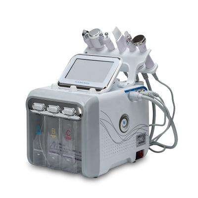 China Pigment Removal Portable 6 in 1 Oxygen Aquapeel Machine for Skin Care Machines De Water Oxygen Facial Beauty Machine for sale