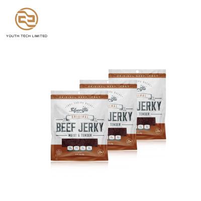 China Food Grade Recyclable Retort Packaging Wholesale Hot Sale Resealable Jerky Heat Seal Stand Up Meat Packaging For Pork for sale