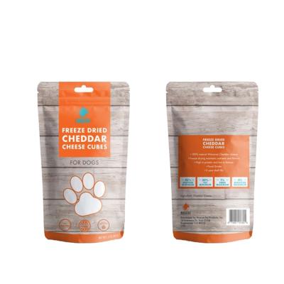 China Eco-friendly Degradable Dog Pet Food Dog Treat Bag Recyclable Customized Cat Food Packaging Bag for sale