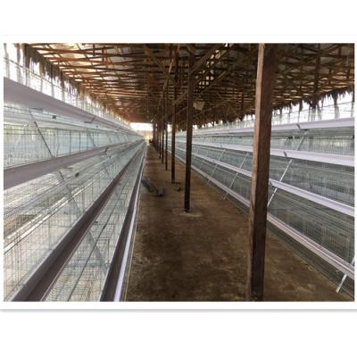 China Poultry Field Design Poultry Farm Modern House Automatic Galvanized Battery Chicken Cages For Sale for sale